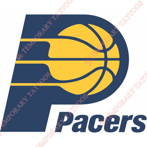 Indiana Pacers Customize Temporary Tattoos Stickers NO.1029
